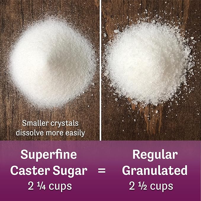 Judee's Gluten Free Superfine Caster Sugar - Smooth Frosting & Icing Sugar - Rapid-Dissolve Superfine Sweetener for Coffee & Tea - Gluten-Free Sweetener for Baking - 11.25 Oz