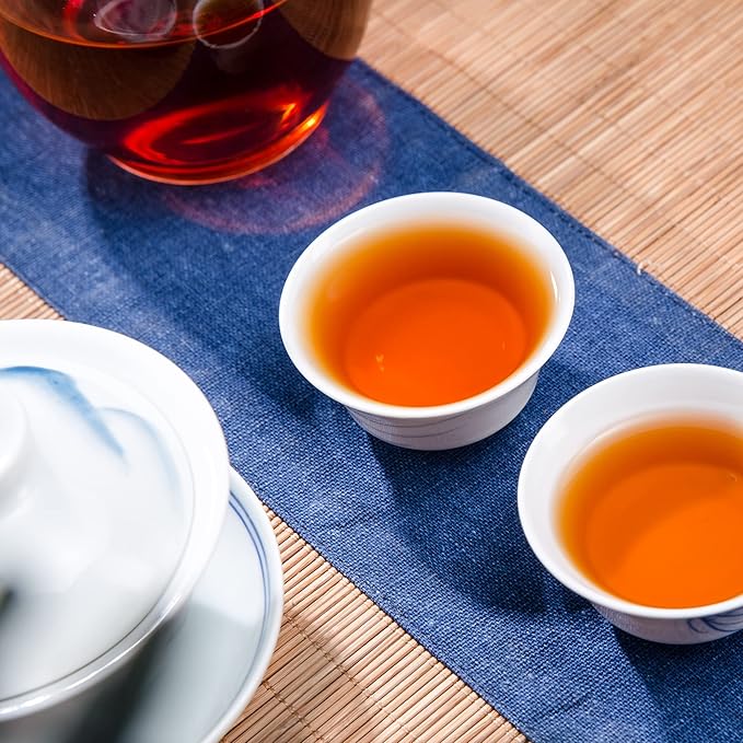 ChaWuWarmSun [A] Lapsang Souchong Black Tea,No Smokey Taste,3.5oz/100g,Loose Leaf Tea,Chinese KongFu Cha