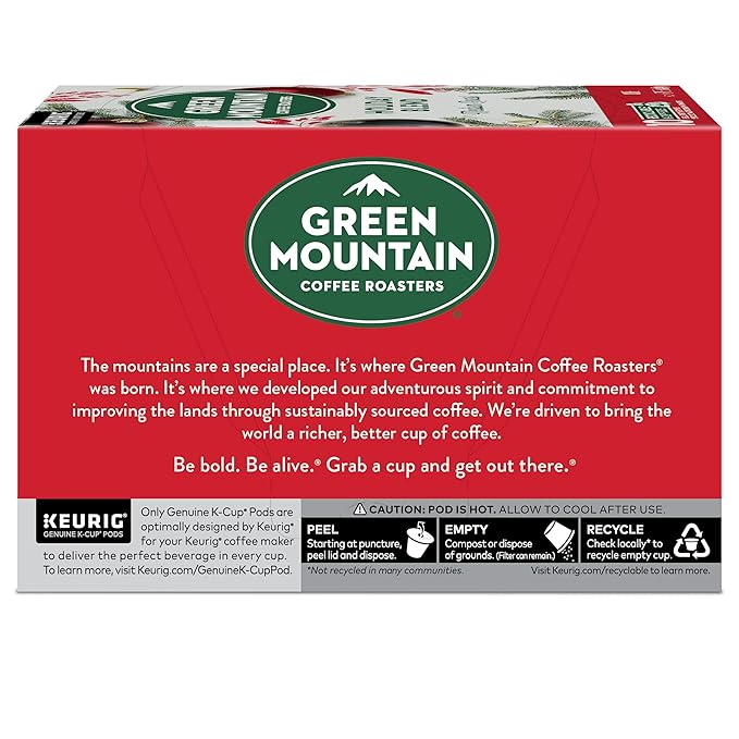 Green Mountain Coffee Roasters K-Cups, Holiday Blend, 10 Count