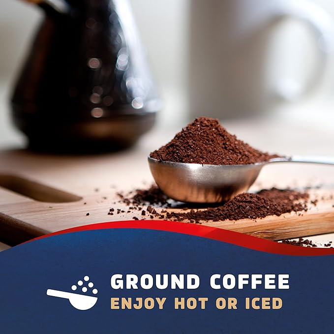Seattle’s Best Coffee, Light Roast Ground Coffee, Lighthouse, 100% Arabica, 6 Bags (12 oz Each)