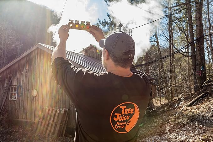 Tree Juice 100% Pure Grade A Maple Syrup | All Natural, Non GMO, Vegan, Gluten Free, Vegetarian, Paleo | 12 Ounce Bottle