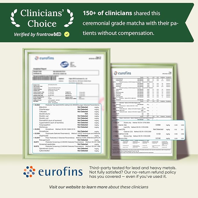 Venture Pal Superior Ceremonial Grade Matcha Powder, 100% Pure First Harvest Matcha Powder, Green Tea sourced from Uji – Vegan, Gluten-Free, No Additives, Unsweetened (30g/1.06oz Tin)