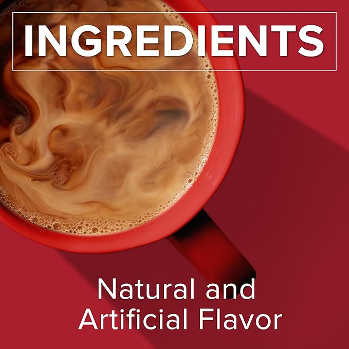 Folgers Buttery Caramel Artificially Flavored Coffee, Keurig K-Cup Pods, 10 Count Box
