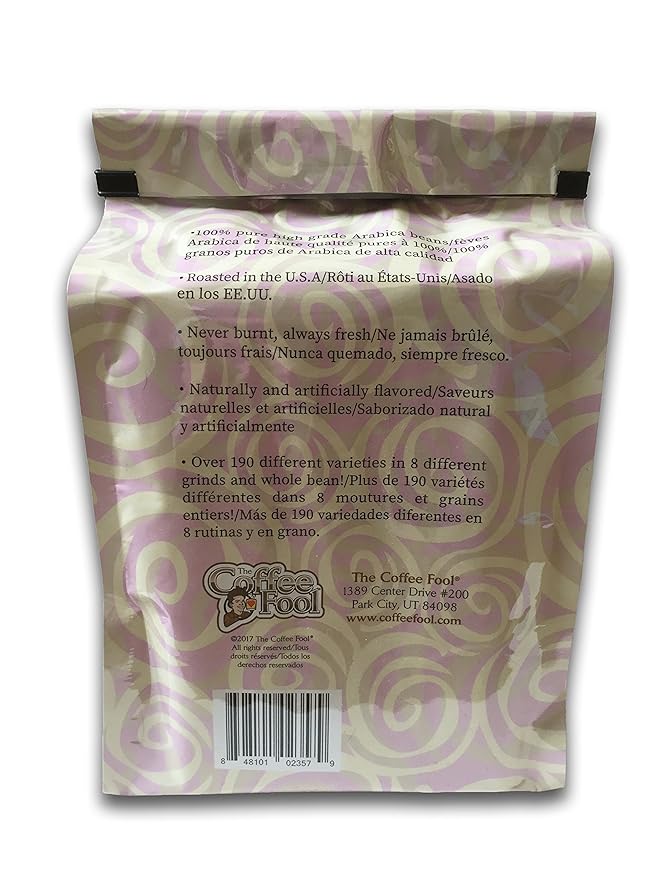 Coffee Fool’s Caribbean Hazelnut, 2 Pound (Strong Drip Grind)