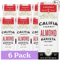 Califia Farms - Original Almond Barista Blend Almond Milk 32 Oz (Pack Of 6), Shelf Stable, Dairy Free, Plant Based, Vegan, Gluten Free, Non GMO, High Calcium, Milk Frother, Creamer