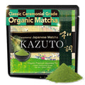 Kazuto Classic Ceremonial Grade Matcha Green Tea Powder - Premium First Harvest Single Origin USDA Organic Gluten-Free Vegan, 100% Pure Unsweetened No Additives from Shizuoka (1.06oz, Classic)