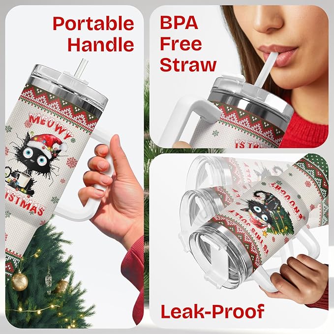 34HD Gifts for Movie Lovers, Movie 40 Oz Tumbler with Handle, Lid, and Straw, Film Fan Cup, Funny Movie Mug, Birthday Gifts for Cinema Fans