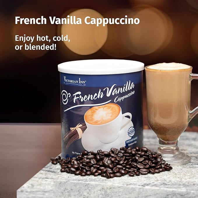 Victorian Inn French Vanilla Cappuccino, 2 Pound (Pack of 6)