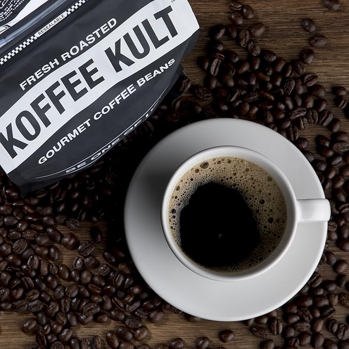 Koffee Kult Road Dog Dark Roast Coffee Beans (whole bean, 32oz)