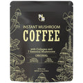 Instant Mushroom Coffee - Organic Mushrooms, 270g, 30 Servings, Next Level Boost's Healthy Everyday Brew Coffee Alternative Mushroom Drink w/ Collagen, Lions Mane, Turkey Tail Coffee Mushroom Alternative