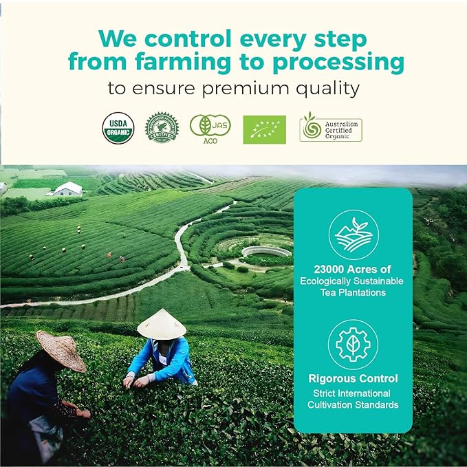 Emerail Matcha Powder Ceremonial Grade, USA Organic Matcha Green Tea Powder, Premium First Harvest, Sugar-Free Gluten-Free Vegan (60g / 2.1oz)