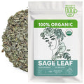 Organic Sage Leaves (4 oz.) - Sage Tea Loose Leaf (Salvia officinalis) – Salvia Tea for Mind & Body Wellness - Focus and Clarity