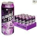Inotea Bubble Tea with Tapioca Pearls - Delicious, Instant Boba Tea - Ready-to-Drink Black Milk Tea - Comes in Large 16.6 oz Cans - Enjoy Real Boba Without the Long Lines - Taro - 12 pack