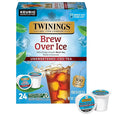 Twinings Brew Over Ice Unsweetened Black Iced Tea K-Cup Pods for Keurig, 24 Count (Pack of 1), Refreshing, Smooth, Caffeinated