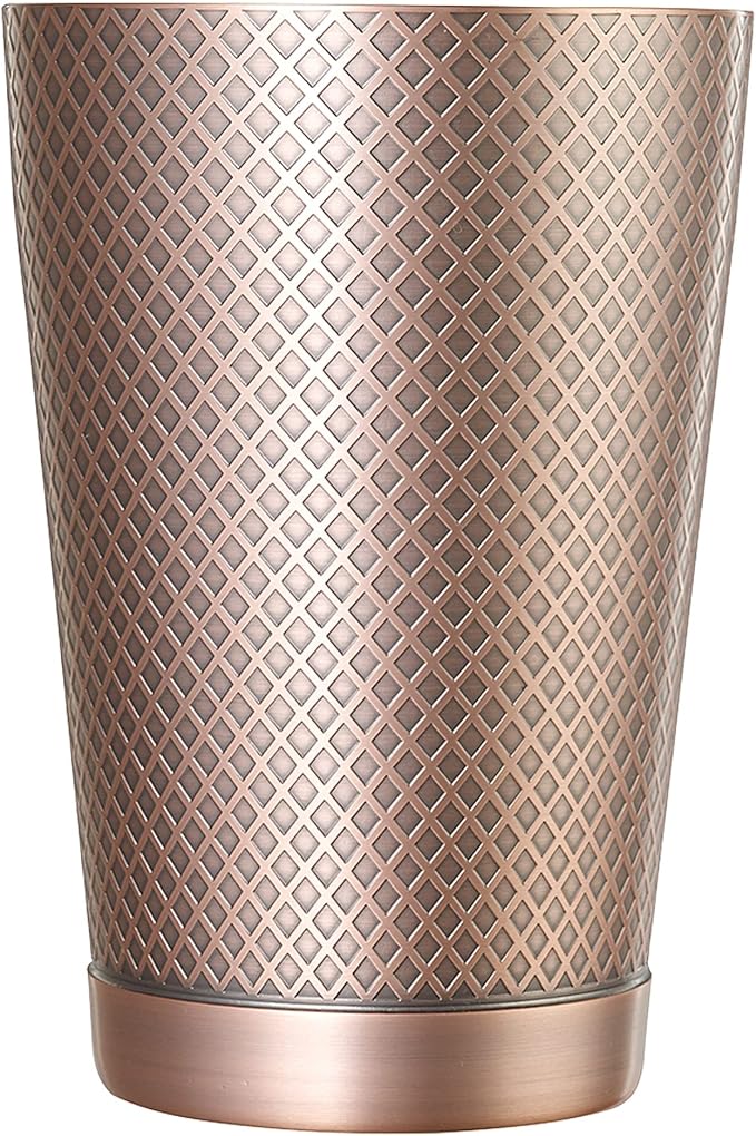 Barfly 18 oz. Diamond Lattice Shaker, Antique Copper