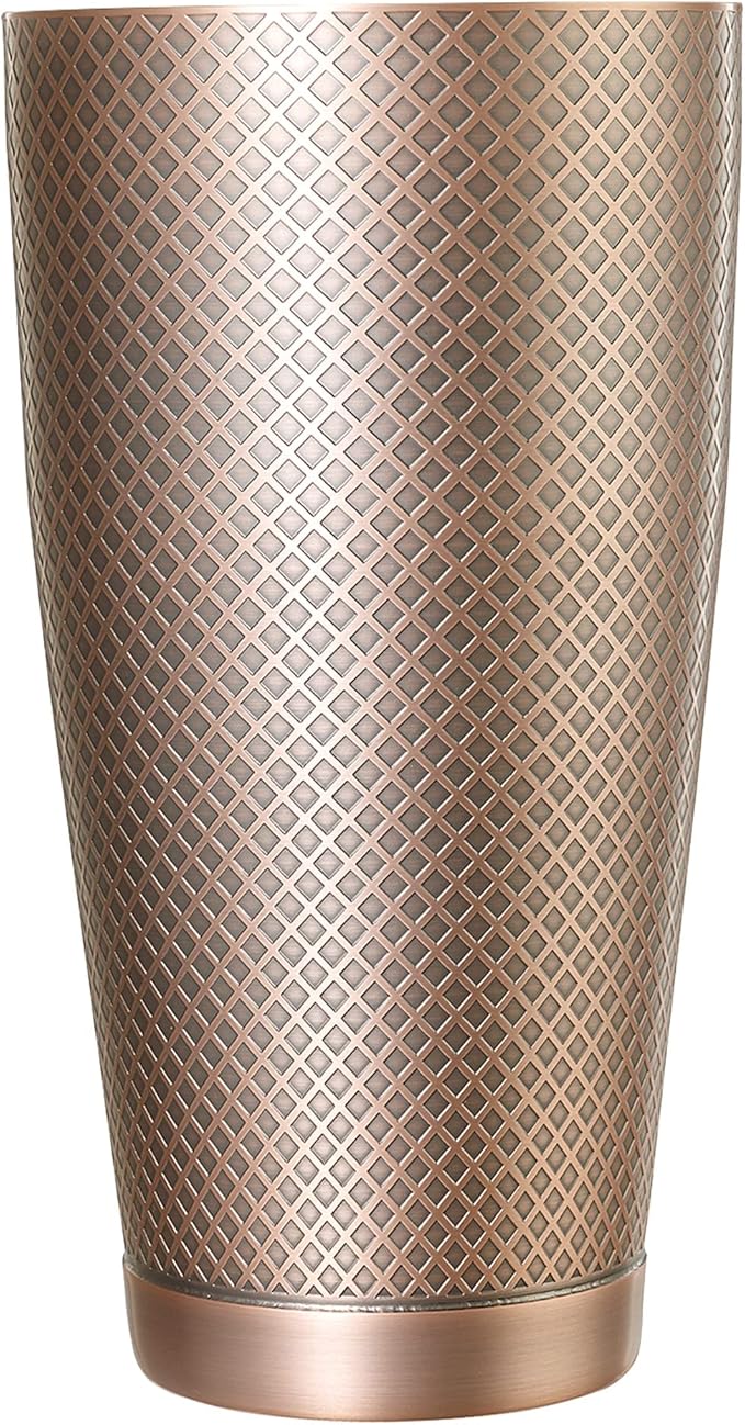 Barfly 28 oz. Diamond Lattice Shaker, Antique Copper