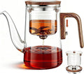 MACTANO Enchant Tea Pot, Magic Witchcraft Enchanted Long Spout Glass Teapot with Strainer -800ML