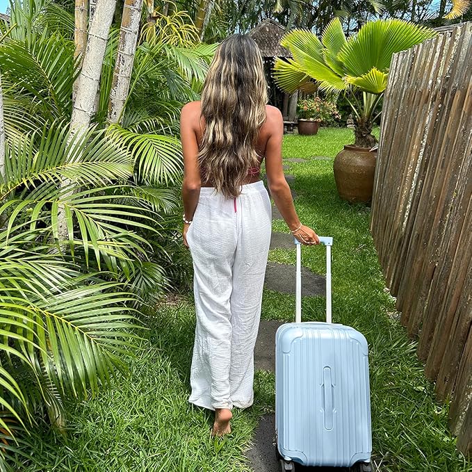 Krute Carry on Luggage 20 inch Suitcases with Spinner Wheels PC+ABS Airline Approved Hard Side Luggages with TSA Lock