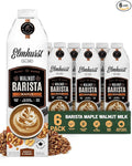 Elmhurst 1925 Maple Walnut Milk Barista Edition – 32 Ounce (Pack of 6) Plant-Based, Extra Creamy, Vegan, Dairy-Free, Non-GMO, Kosher, Sweetened with Real Maple Syrup for Flavorful Lattes & Iced Drinks