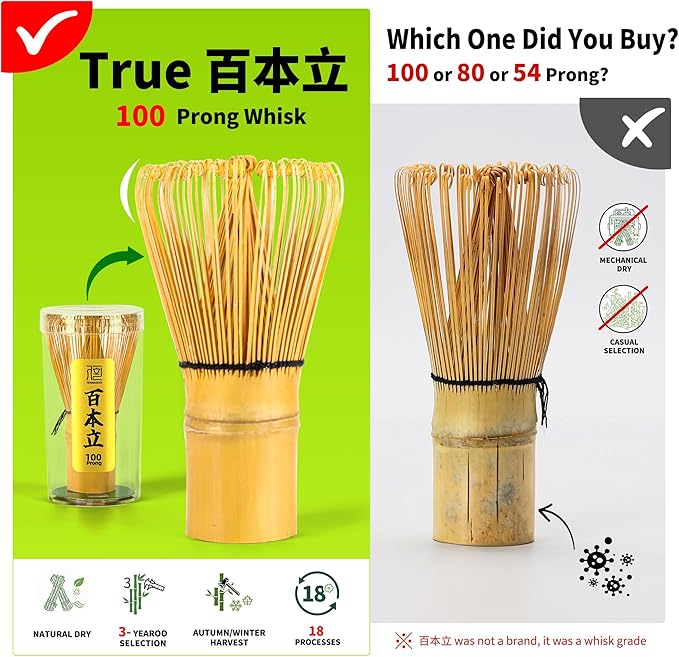 TEANAGOO Matcha Whisk Set Black,7 Pcs Matcha Set,Matcha Kit for Ceremony,Tradition Tea Set for Making Breakfast/Latte,Matcha Whisk Set with Bowl(Chawan)/Whisk and Holder,Gift for Family/Friend
