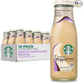 Starbucks Frappuccino Coffee Drink, White Chocolate Mocha 13.7 fl oz Bottles (12 Pack)