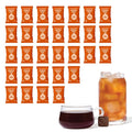 Tea Drops 30 Bulk Pack Organic Pumpkin Spice Bagless Tea - Loose Leaf, Lightly Sweetened, On-The-Go. Plastic-Free - Iced or Hot
