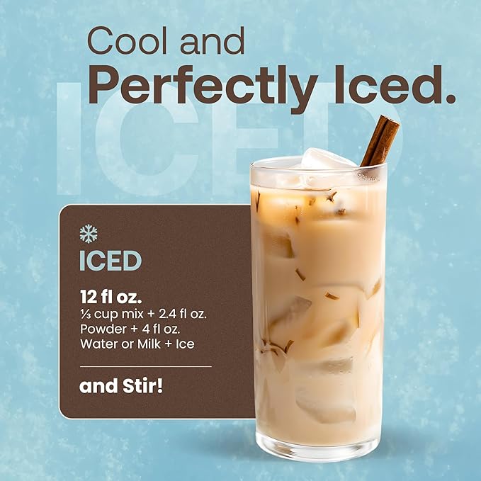 Dr. Smoothie Café Essentials Classic Chai – No Artificial Colors, Flavors, or Sweeteners – Shelf Stable – 62mg of Caffeine per Serving – Great for Hot, Iced, & Frozen Frappes (3.5 lb Bag, 26 Servings)