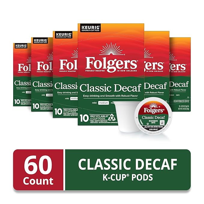 Folgers Classic Decaf Coffee