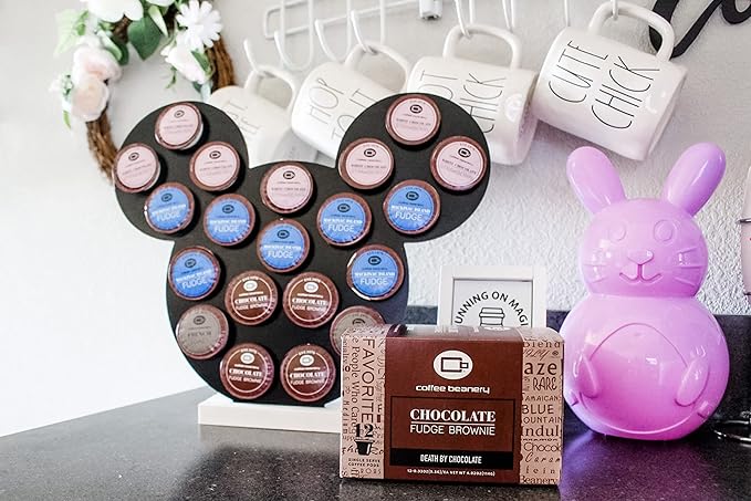 Chocolate Fudge Brownie Decaf Coffee Pods by Coffee Beanery | 12ct Medium Roast Arbica Coffee