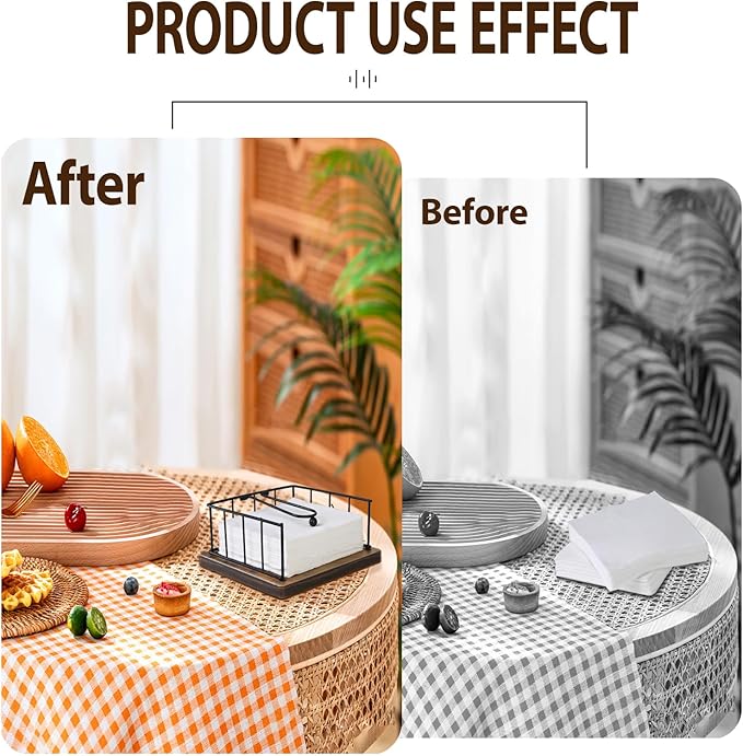 Elegant Wooden Base Paper Holder – Stable, Durable, and Stylish Kitchen Dispenser