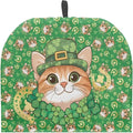 Kettle Cover for St. Patrick's Day Teapot Insulation Cover Cat Teapot Cover Small Teapot Dust Protector Keep Warm Kettle Kitchen Dust Cover
