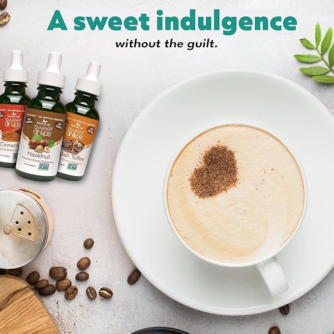 SweetLeaf Sweet Drops - Flavored Stevia Liquid Sweetener, Organic Stevia Extract, Zero Calories, Gluten Free, Keto Friendly, Non GMO, Natural Flavor, Sugar Alternative - Root Beer, 2 Fl Oz (Pack of 2)