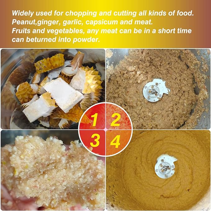 Commercial Food Cutter and Food Processor,Meat Chopper Machine Stainless Steel Universal Food Mixer Vegetable Industrial Fruit Blender,Vegetable Blender,Animal Feed Cutter & Mixer for Farm (32L)