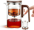 MACTANO Enchant Tea Pot, Magic Witchcraft Enchanted Glass Teapot with Infuser -600ML