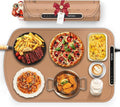 Warming Mat for Food, VEPOKA Food Warmer Mat for Countertop, Electric Warming Tray with 7 Temp Levels & Auto Shut-Off, Food Warmers for Parties, Ideal Gift for Kitchen & Buffet Use