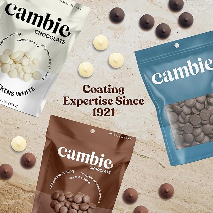 Merckens Milk Melting Chocolate - 5 Pounds of Premium Quality Milk Candy Melts to make Dubai Chocolate Bar, Cake Pops, Cocoa Bombs, & Homemade Desserts