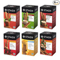 Stash Tea Chai Tea Variety Pack Sampler Assortment - Caffeinated, Non-GMO Project Verified Premium Tea with No Artificial Ingredients, 18-20 Count (Pack of 6)