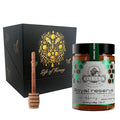 Ellora Farms Organic Honey, Wild Thyme Organic Honey Raw Unfiltered, Preservative and Additive Free, 2025 Paris and Dubai Gold Awards Winner, Gift Pack with Dipper - 450g (16oz)
