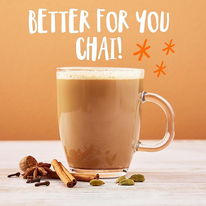 Big Train No Sugar Added Vanilla Chai Tea Latte Beverage Mix, 3.5 Pound (Pack of 1)