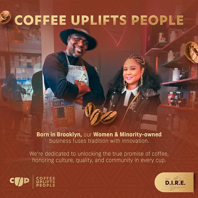 Coffee Uplifts People Ethiopia Whole Bean Coffee, 12 OZ
