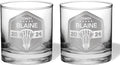 Personalized Lacrosse Coach gift - Coaches gift, Lacrosse, LAX, Lacrosse Coach, Beer glass, Coach gift, Lacrosse coach Gifts, Football Coach, Lax Coach (Lacrosse, Dbl Whiskey Gift Box)