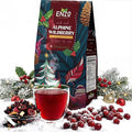 ENZO Tea Master Reserve - Alpine Wildberry (4oz) a Cherry Cranberry Secret Recipe | Mountain-Foraged Wild Berry Hibiscus | Loose Leaf Caffeine Free 37 Servings