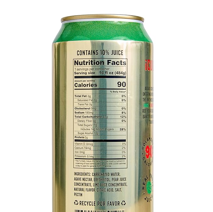 Thirsty Vaquero, Mexican-inspired soda, Real Fruit Juice & Savory Spices, Made with Organic Agave, Low Calorie, Natural Juice, 3 Bold Flavors: Lime, Salt & Chile | Watermelon Jalapeno | Mango Habanero (12-Pack | 16Oz Cans, Variety Pack)