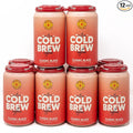 New Mexico Piñon Nitro Cold Brew Coffee Drink - Smooth Nutty Taste, High Energy Nitrogen Infused Classic Black Coffee Cans 12oz - Natural Flavor Zero Sugar & Dairy Free - 12 Pack