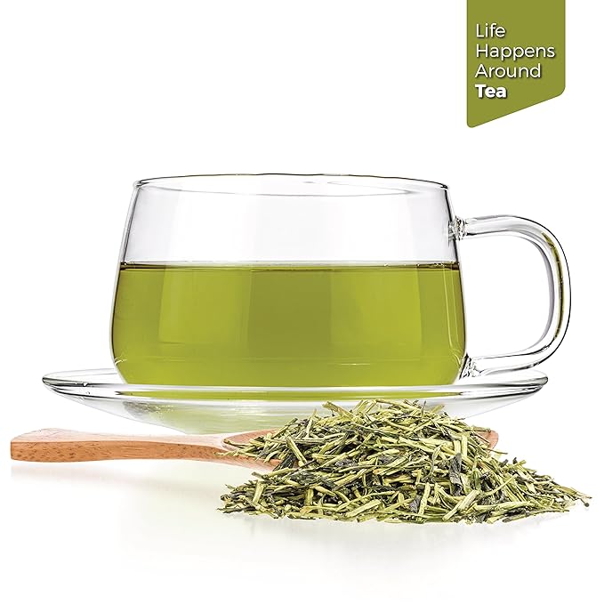 Tealyra - Premium Kukicha Twig Kabuse - Japanese Green tea - Loose Leaf Tea - Mild Slightly Nutty Flavour - High Level of Antioxidants - Caffeine Level Low - 100g
