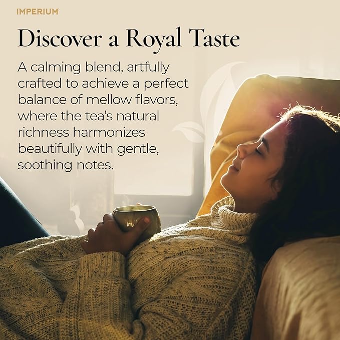 Imperium GABA Loose Leaf Green Tea (4oz), Premium Hand-Picked Quality, Brews 100 Cups, Natural Beverage for Everyday Focus, Mellow Soothing Notes, Supports Relaxation and Calm Energy