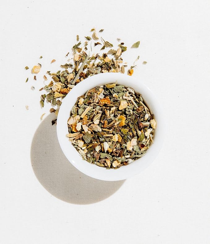 Art of Tea | Glow 2oz (Echinacea, Peppermint, Licorice, and Ginger Tea) | Wellness Loose Leaf Artisan Herbal Teas