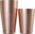 Barfly Diamond Lattice Shaker Set, Copper Plated