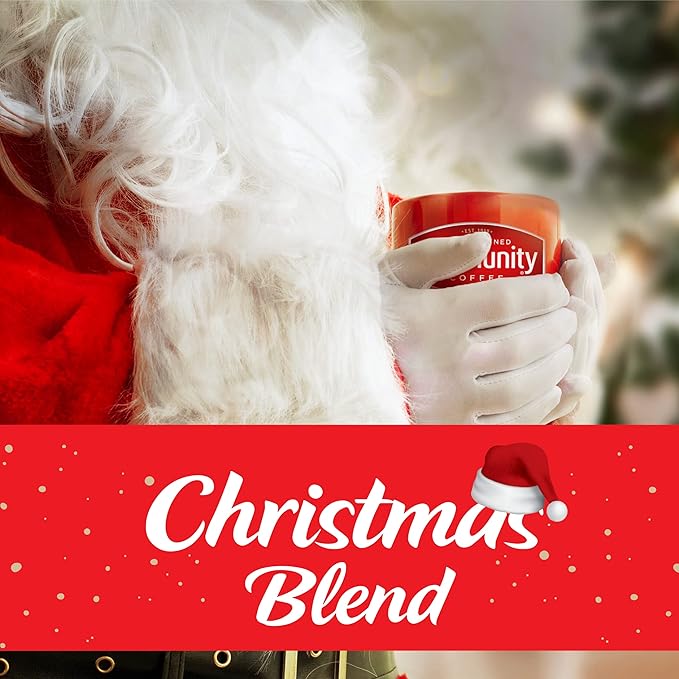 Community Coffee Christmas Blend, Medium Roast, 60 Count Coffee Pods, Compatible with Keurig K-Cup Brewers (10 count- Pack of 6)