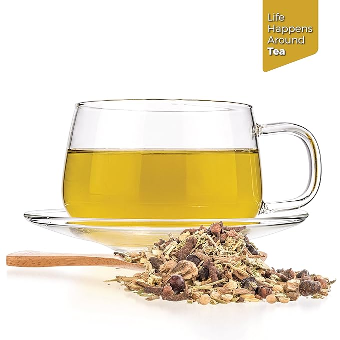 Tealyra - Blood Cleanser Tea - Wellness Detox - Health Tonic - Dandelion - Ginger - Loose Leaf Herbal Tea - Natural Cleanse - Diuretic Tea - Caffeine-Free - 112g (4-ounce)